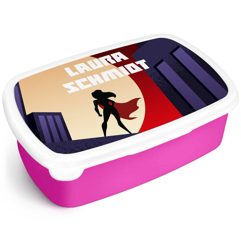 Bedruckte Lunchbox für Kinder - Superhelden