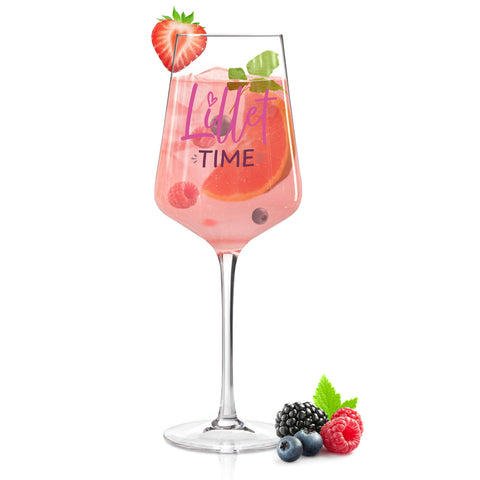 Leonardo Weinglas mit Gravur - "Lillet Time"