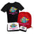 Farbe T-Shirt Schwarz