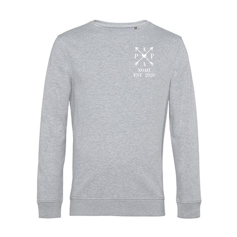 Personalisiertes Sweatshirt für Herren - PAPA EST. Kreuzpfeile