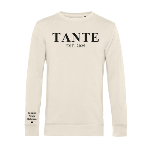 Personalisiertes Sweatshirt - Schriftzug