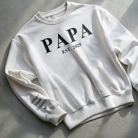 Personalisiertes Sweatshirt - Schriftzug
