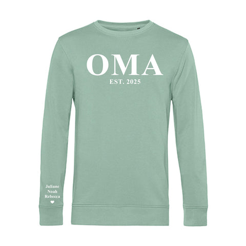Personalisiertes Sweatshirt - Schriftzug