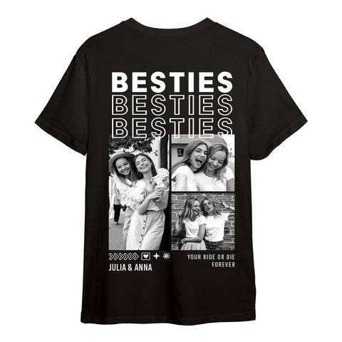 Personalisiertes T-Shirt Unisex - Besties