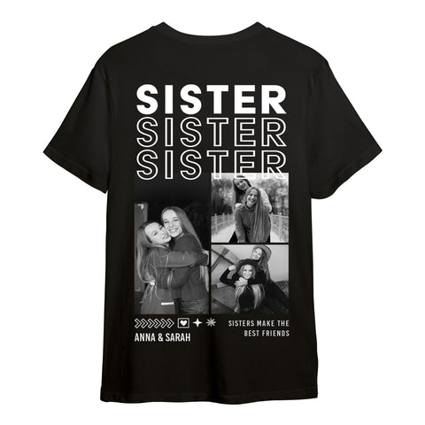 Personalisiertes T-Shirt Unisex - Sister