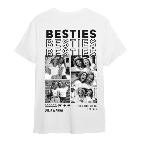Personalisiertes T-Shirt Unisex - Besties