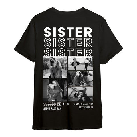 Personalisiertes T-Shirt Unisex - Sister