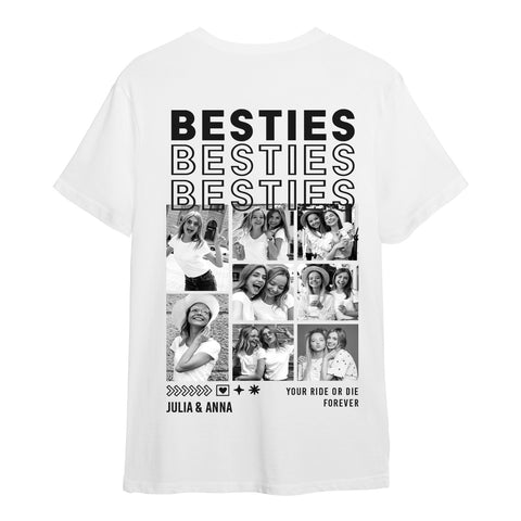 Personalisiertes T-Shirt Unisex - Besties