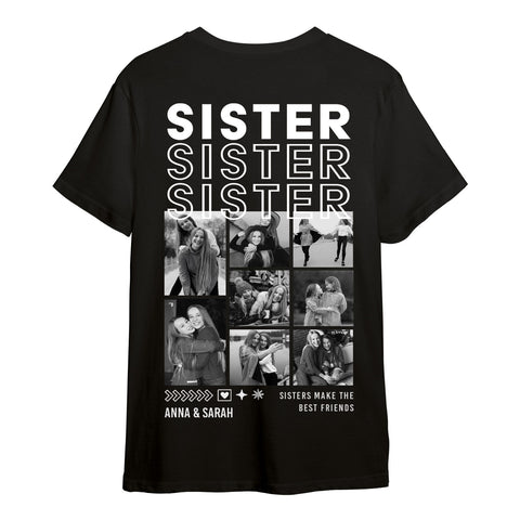 Personalisiertes T-Shirt Unisex - Sister