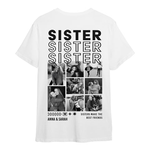 Personalisiertes T-Shirt Unisex - Sister