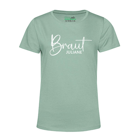 Personalisiertes T-Shirt für Damen - TEAM Braut