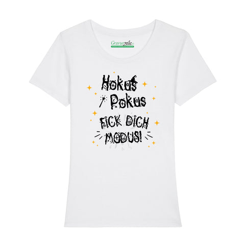 Bedrucktes T-Shirt für Damen - Hokus Pokus