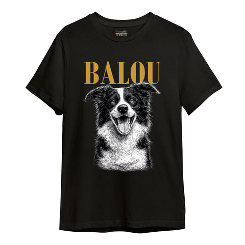 Personalisiertes Oversized T-Shirt - Haustier Foto
