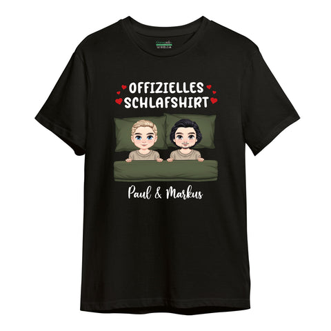 Personalisiertes Oversized T-Shirt - Offizielles Schlafshirt