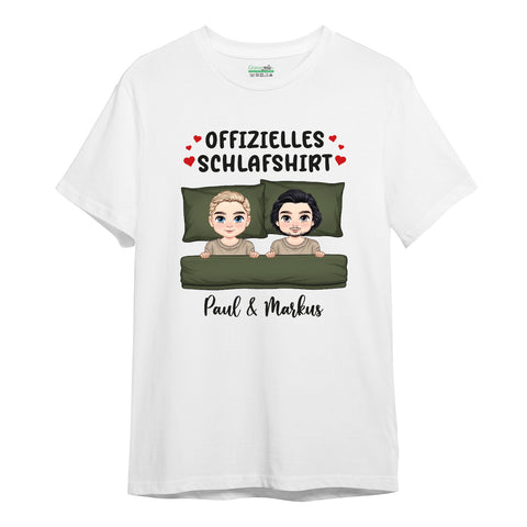 Personalisiertes Oversized T-Shirt - Offizielles Schlafshirt