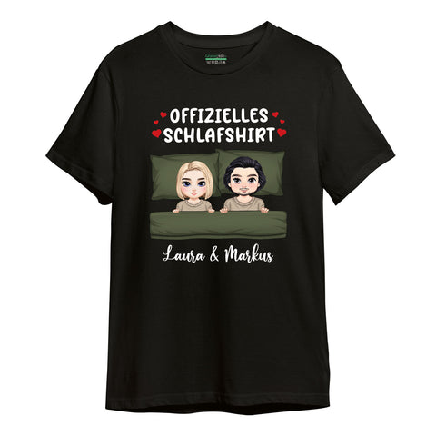 Personalisiertes Oversized T-Shirt - Offizielles Schlafshirt
