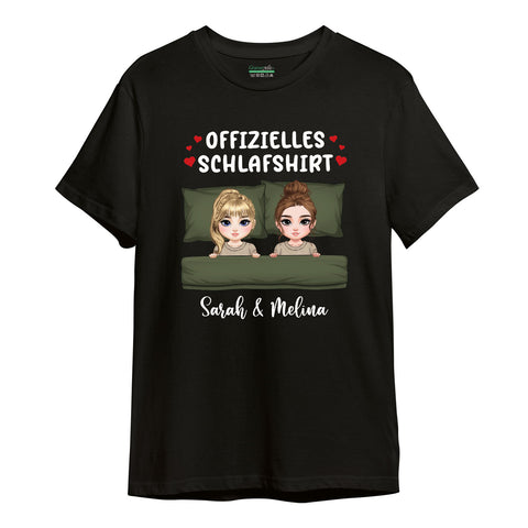 Personalisiertes Oversized T-Shirt - Offizielles Schlafshirt