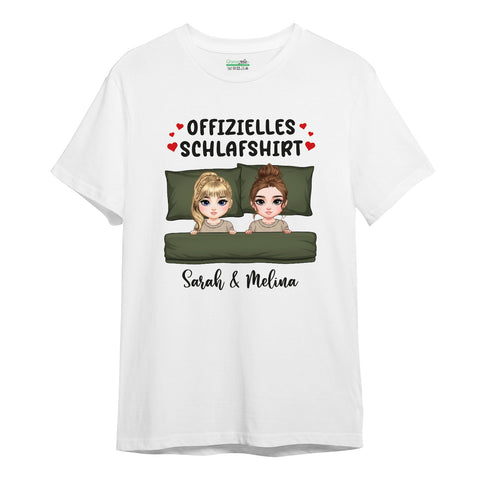 Personalisiertes Oversized T-Shirt - Offizielles Schlafshirt