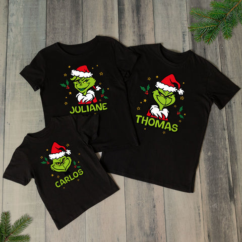 Personalisiertes Unisex T-Shirt - Grinch