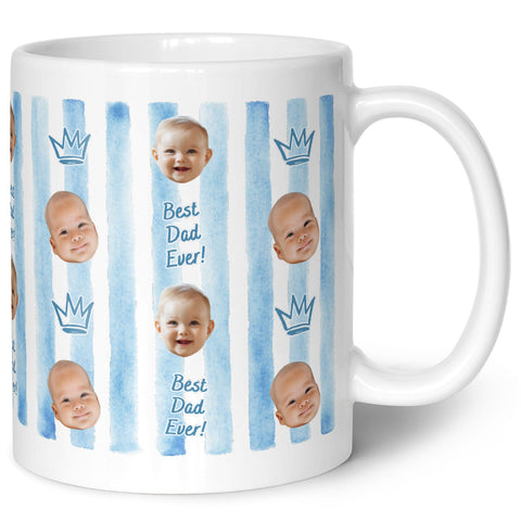 Tasse Best Dad Ever & Best Mom Ever - Personalisierbare Fototassen