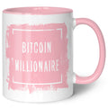 Bedruckte Tasse mit Spruch - Bitcoin Millionaire