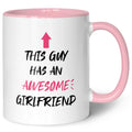 Bedruckte Tasse mit Spruch - Awesome Girlfriend