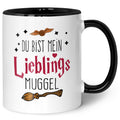 Bedruckte Tasse mit Spruch - Du bist mein Lieblingsmuggel