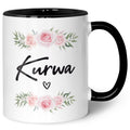 Bedruckte Tasse Kurwa