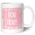 Bedruckte Tasse mit Spruch - Ficki Ficki?