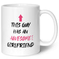 Bedruckte Tasse mit Spruch - Awesome Girlfriend