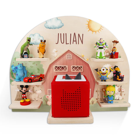 Toniebox Regal für Kinderzimmer - Farm - Personalisiert mit Namen