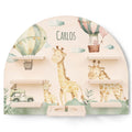 Toniebox Regal für Kinderzimmer - Giraffe - Personalisiert mit Namen