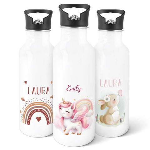 Bedruckte Trinkflasche aus Edelstahl - Pegasus
