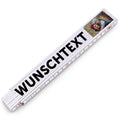 Zollstock 2 Meter mit UV Druck - Wunschtext - Personalisiert mit eigenem Text und Foto