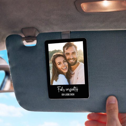 Personalisiertes Acryl mit Foto - Polaroid Magnet Clip
