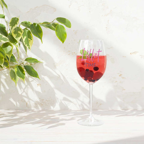 Leonardo Weinglas mit Gravur - "Lillet Time"