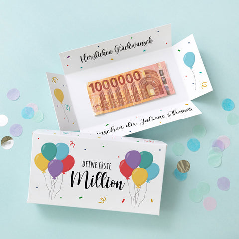 Geschenkverpackung - Meine erste Million
