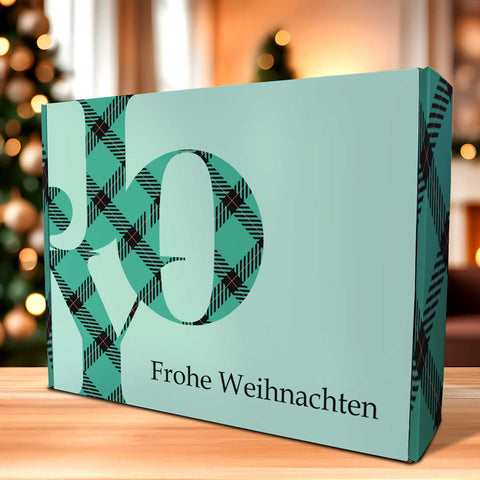 Personalisierte DIY Geschenkbox im Joy Design mit Wunschtext