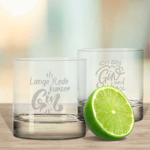 Gin Glas mit Gravur ⇒ Stilvoll personalisiert – GRAVURZEILE