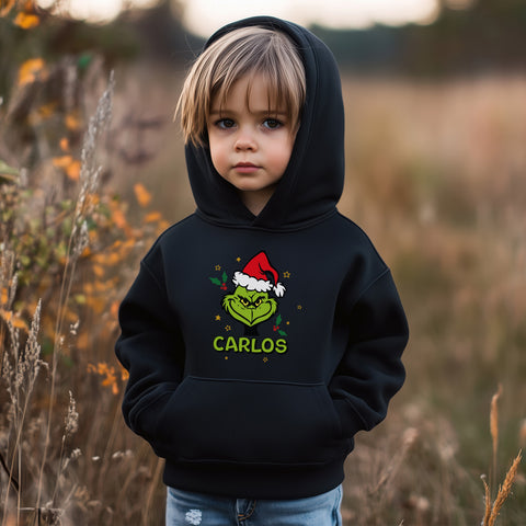 Personalisierter Unisex Hoodie - Grinch