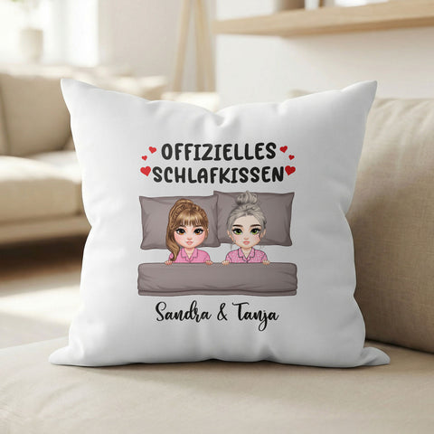 Personalisiertes Kissen mit Motiv - Offizielles Schlafkissen