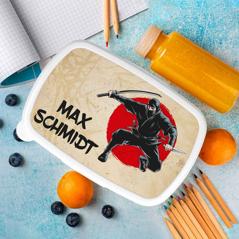 Bedruckte Lunchbox für Kinder - Ninja