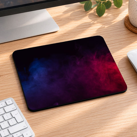 Bedrucktes Mousepad im Color Smoke Design
