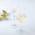Leonardo Puccini Weißweingläser "Vintage Weinranke" mit Namen im Set
