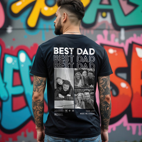 Personalisiertes T-Shirt Unisex - Dad