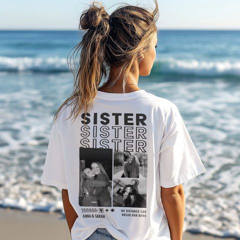 Personalisiertes T-Shirt Unisex - Sister