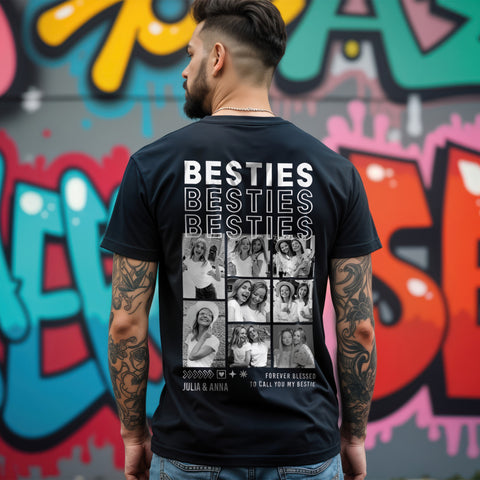 Personalisiertes T-Shirt Unisex - Besties