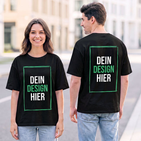 Personalisiertes Oversized T-Shirt - Dein Motiv