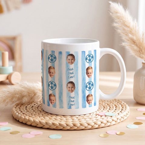 Tasse Best Dad Ever & Best Mom Ever - Personalisierbare Fototassen