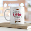 Bedruckte Tasse mit Spruch - Du bist mein Lieblingsmuggel mit Namen